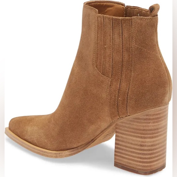 Marc Fisher Mayden Bootie color Cognac - Picture 3 of 5